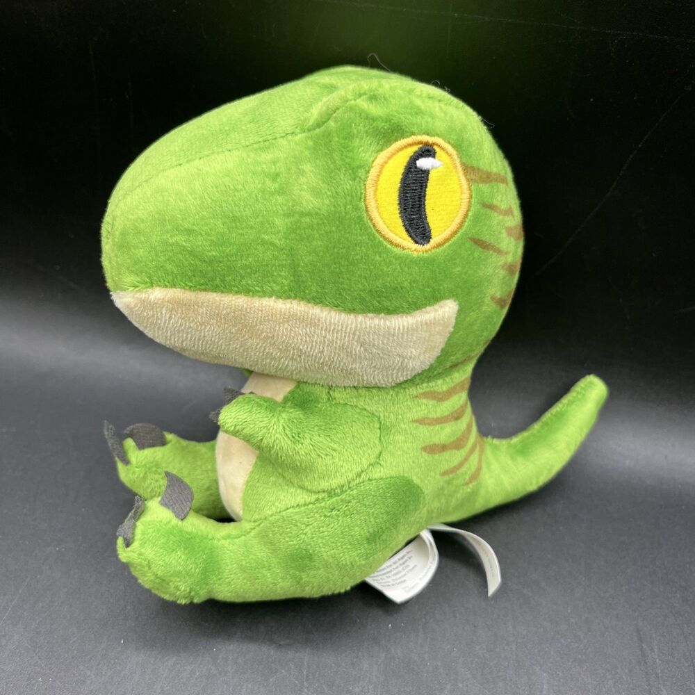 Jurassic Park World Plush Green Velociraptor Dinosaur Soft Dominion Stuffed Toy